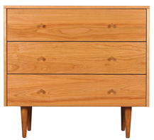 Asher three drawer dresser