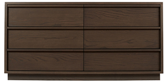 vegas six drawer dresser